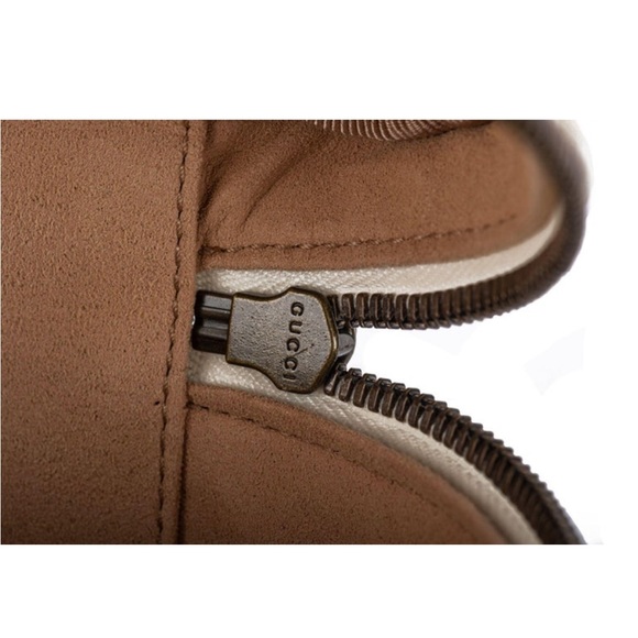 GUCCI Calfskin Matelasse Mini GG Marmont Round Backpack - Picture 16 of 16